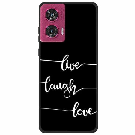 Case Motorola Edge 50 Fusion Puhelinkuoret Live Laugh Love