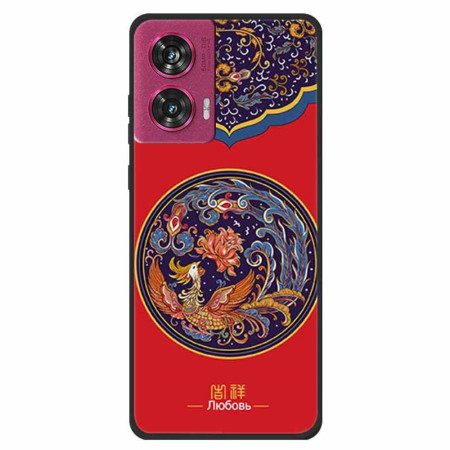 Kuori Motorola Edge 50 Fusion Phoenix Flower