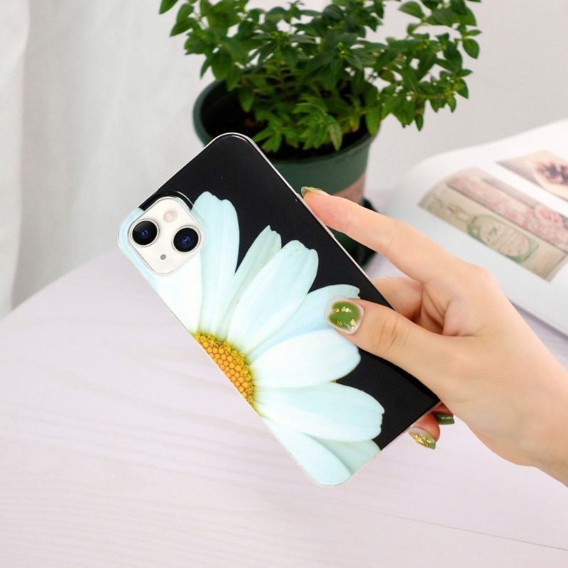 Case iPhone 13 Murtumaton Puhelinkuoret Fluoresoiva Daisy