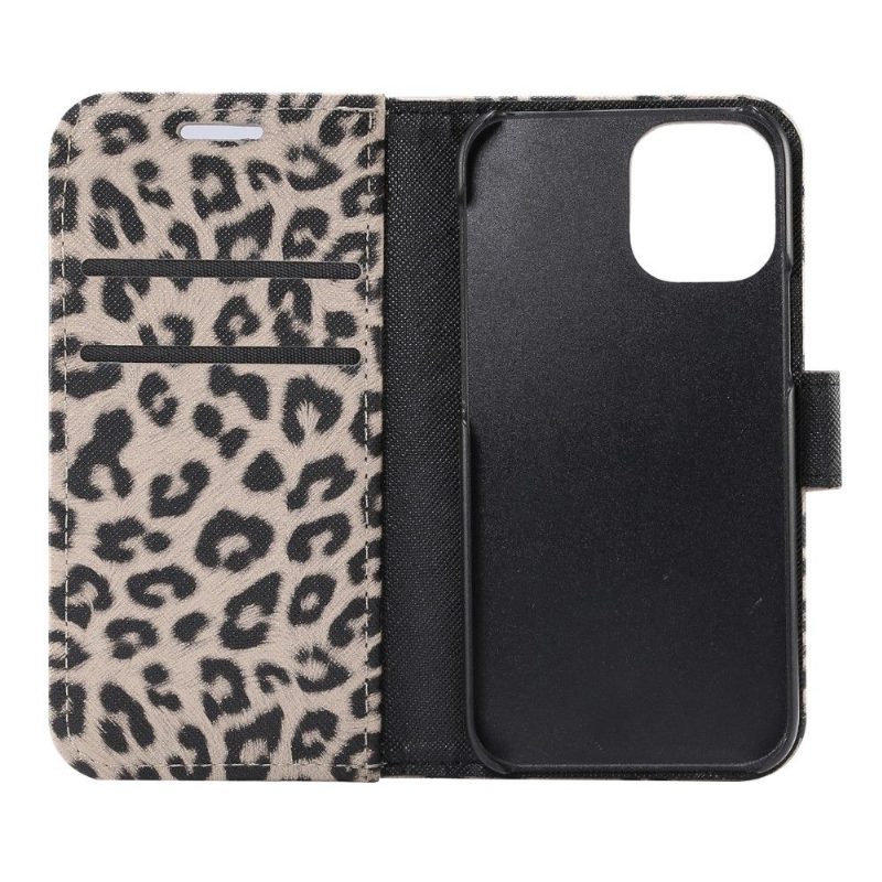 Kotelot iPhone 13 Steel Leopard