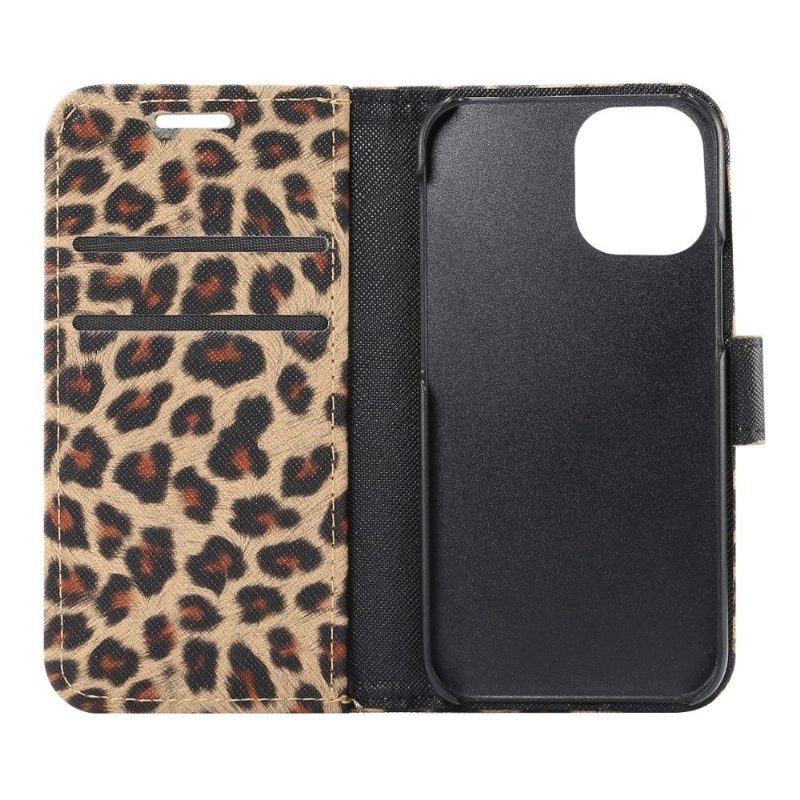 Kotelot iPhone 13 Steel Leopard