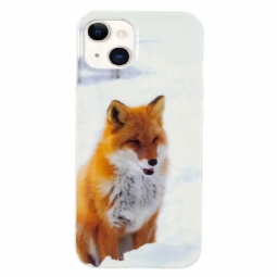 Kuori iPhone 13 Fluoresoiva Red Fox