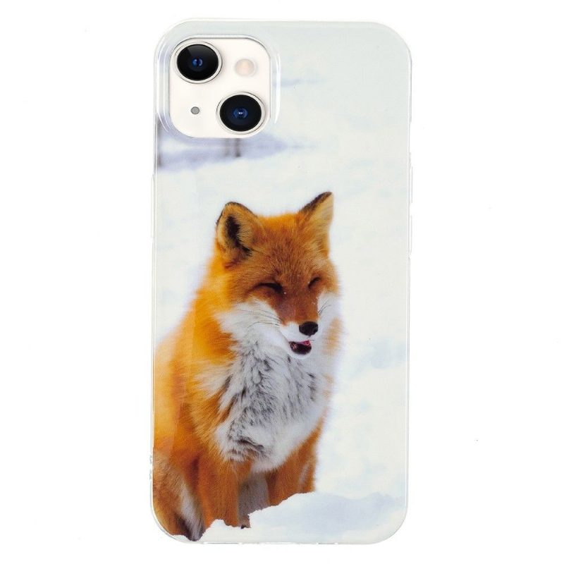 Kuori iPhone 13 Fluoresoiva Red Fox