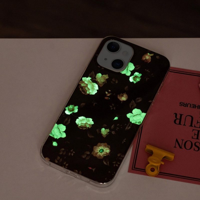 Kuori iPhone 13 Hemming Fluoresoivat Ylevät Kukat