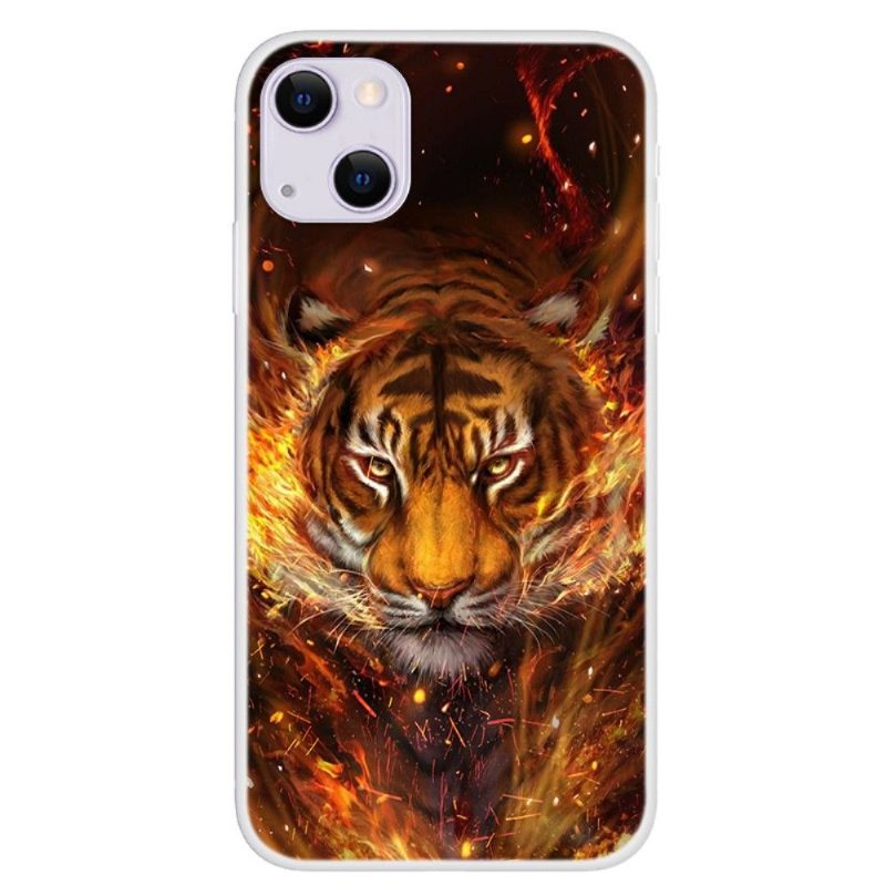 Kuori iPhone 13 Suojakuori Fire Tiger