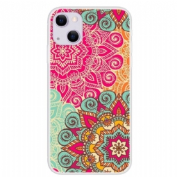 Kuori iPhone 13 Suojakuori Retro Mandala