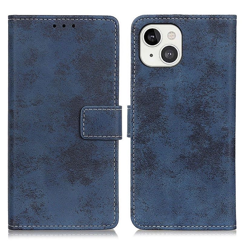 Nahkakotelo iPhone 13 Murtumaton Puhelinkuoret Cyrius Faux Leather Vintage