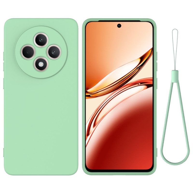 Puhelinkuoret Oppo Reno 12f 5g Nestemäinen Silikonihihna