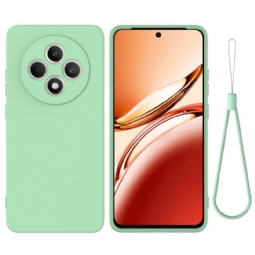 Puhelinkuoret Oppo Reno 12f 5g Nestemäinen Silikonihihna