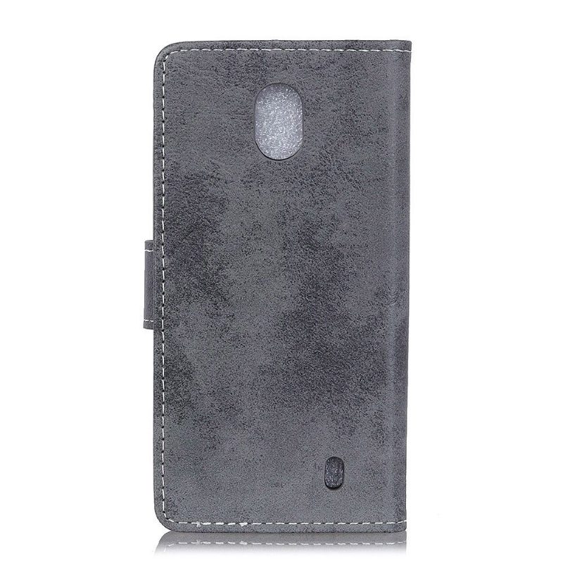 Nahkakuori Nokia 1 Plus Cyrius Faux Leather Vintage