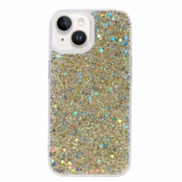 Kuori iPhone 15 Plus Glitteriä