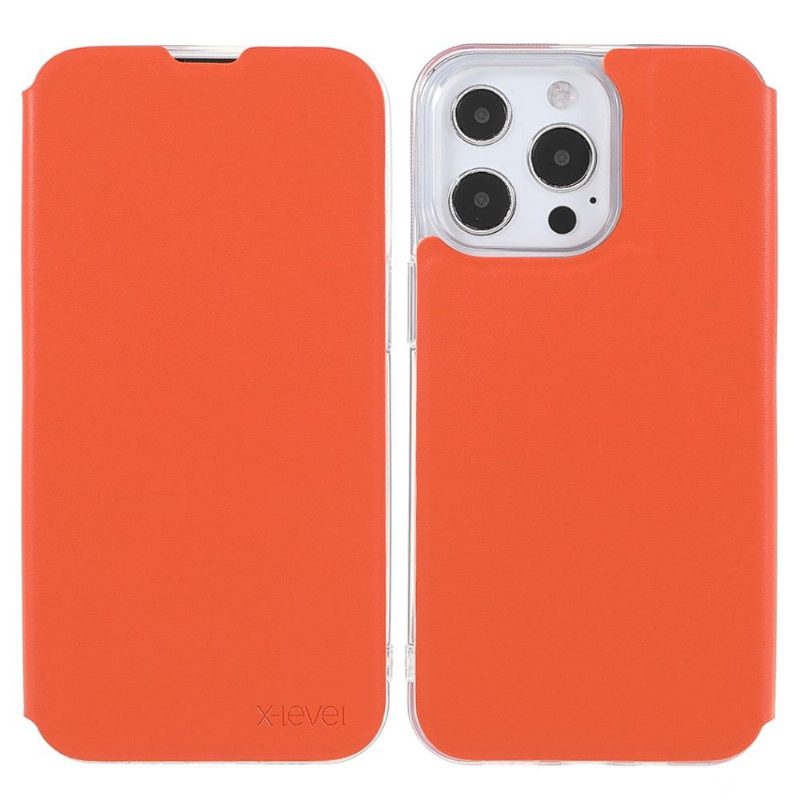 Case iPhone 13 Pro Max Murtumaton Puhelinkuoret Kotelot Flip Shandoo-sarja