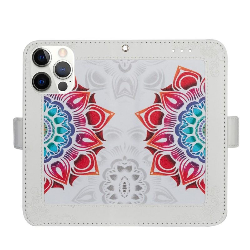 Kotelot iPhone 13 Pro Max Lady Värikäs Mandala