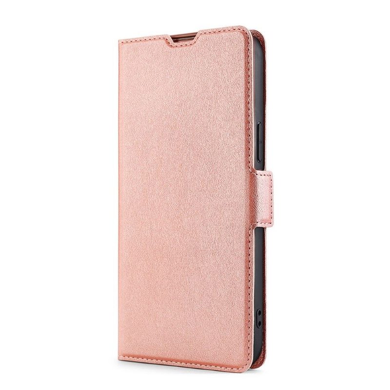 Flip Case Oppo Find X5 Lite Hemming Faux Leather Minimalist Business