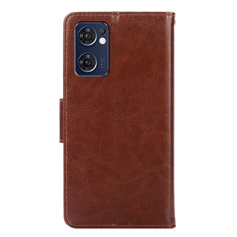 Kotelot Oppo Find X5 Lite Leather Effect 030 -sarja