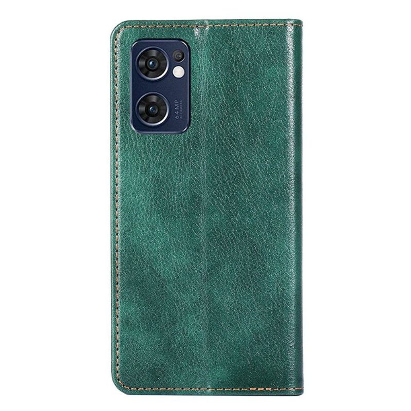 Puhelinkuoret Oppo Find X5 Lite Alkuperäinen Kotelot Flip Pure Faux Leather