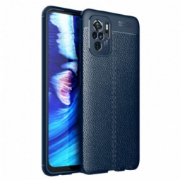 Case Xiaomi Redmi Note 10 / 10S Nahkaefekti Litsi Double Line