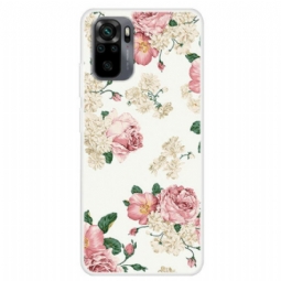 Kuori Xiaomi Redmi Note 10 / 10S Liberty Flowers