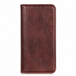 Puhelinkuoret Xiaomi Redmi Note 10 / 10S Kotelot Flip Litchi Split Leather -versio