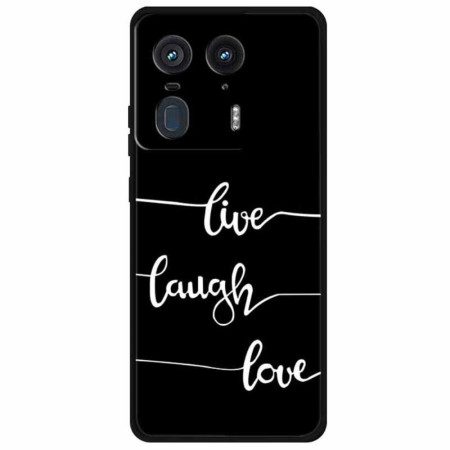 Kuori Motorola Edge 50 Ultra Live Laugh Love