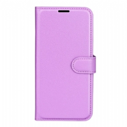 Kotelot Oppo Reno 12 Pro 5g Classic Litchi Faux Leather