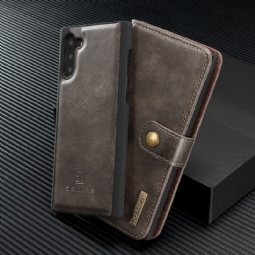 Case Nahkakotelo Samsung Galaxy Note 10 Murtumaton Puhelinkuoret Lompakkokuori Irrotettavalla Kuorella