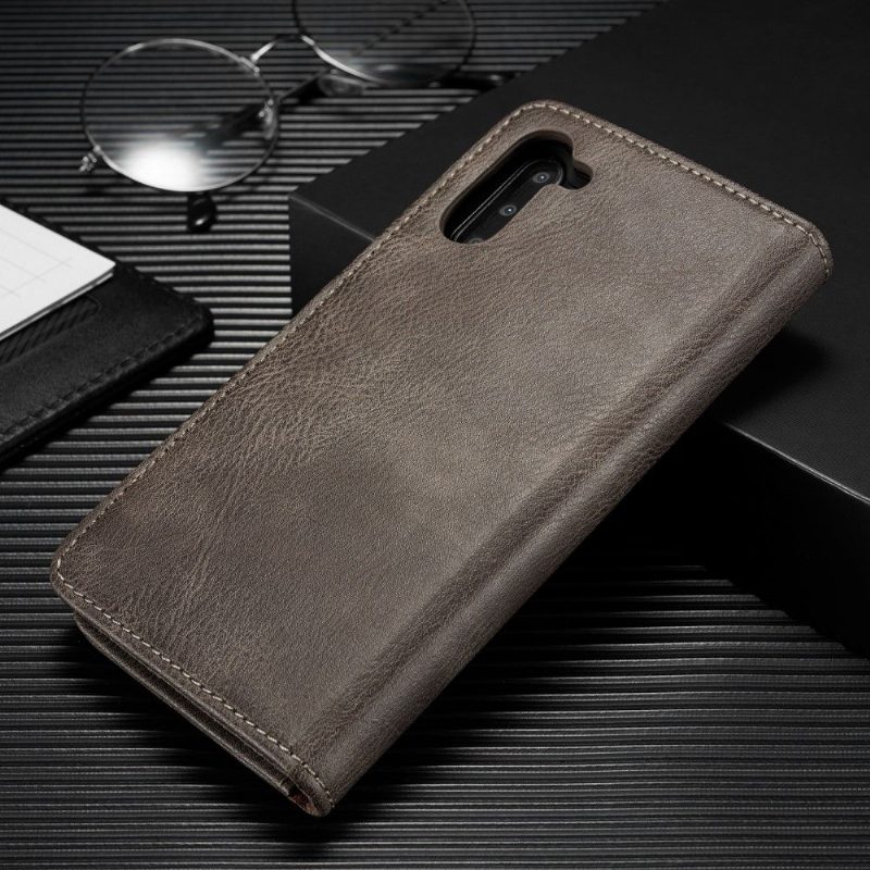 Case Nahkakotelo Samsung Galaxy Note 10 Murtumaton Puhelinkuoret Lompakkokuori Irrotettavalla Kuorella