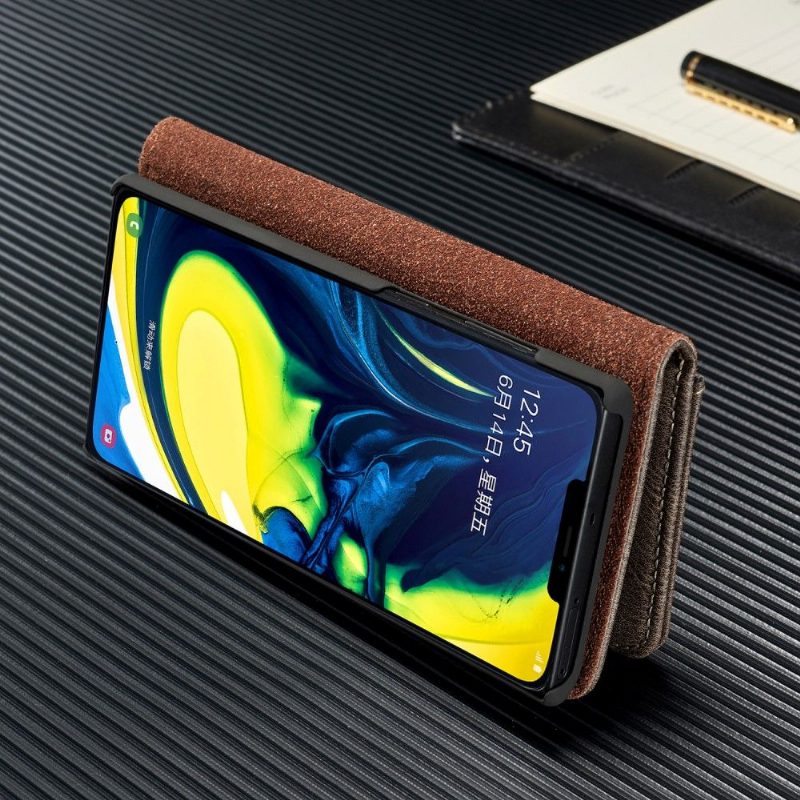 Case Nahkakotelo Samsung Galaxy Note 10 Murtumaton Puhelinkuoret Lompakkokuori Irrotettavalla Kuorella