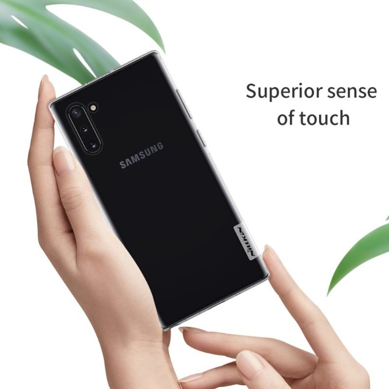 Kuori Samsung Galaxy Note 10 Läpinäkyvä Luonnongeeli