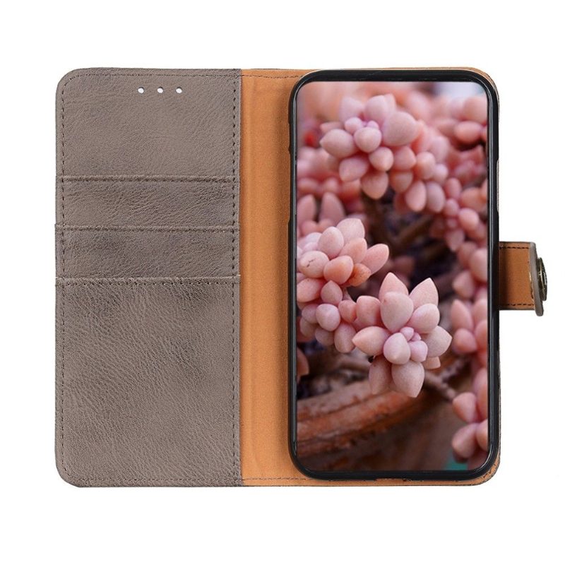 Kotelot Oppo A74 5G / A54 5G Khazneh Leather Effect -korttikotelo