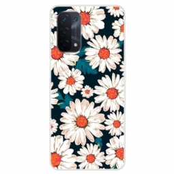 Kuori Oppo A74 5G / A54 5G Daisies