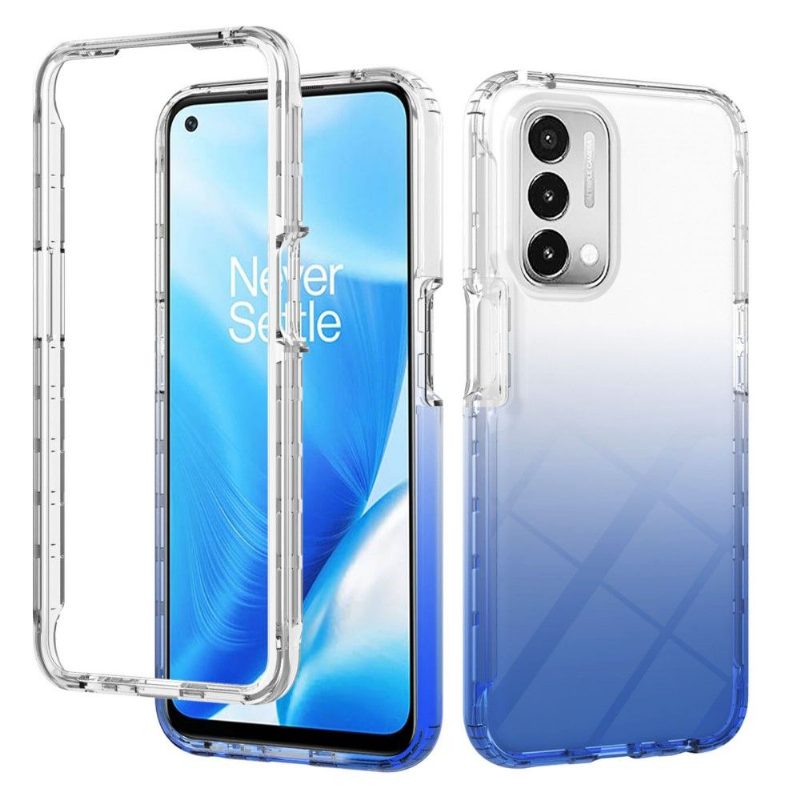 Kuori Oppo A74 5G / A54 5G Suojakuori Clear Gradient Iskunkestävä