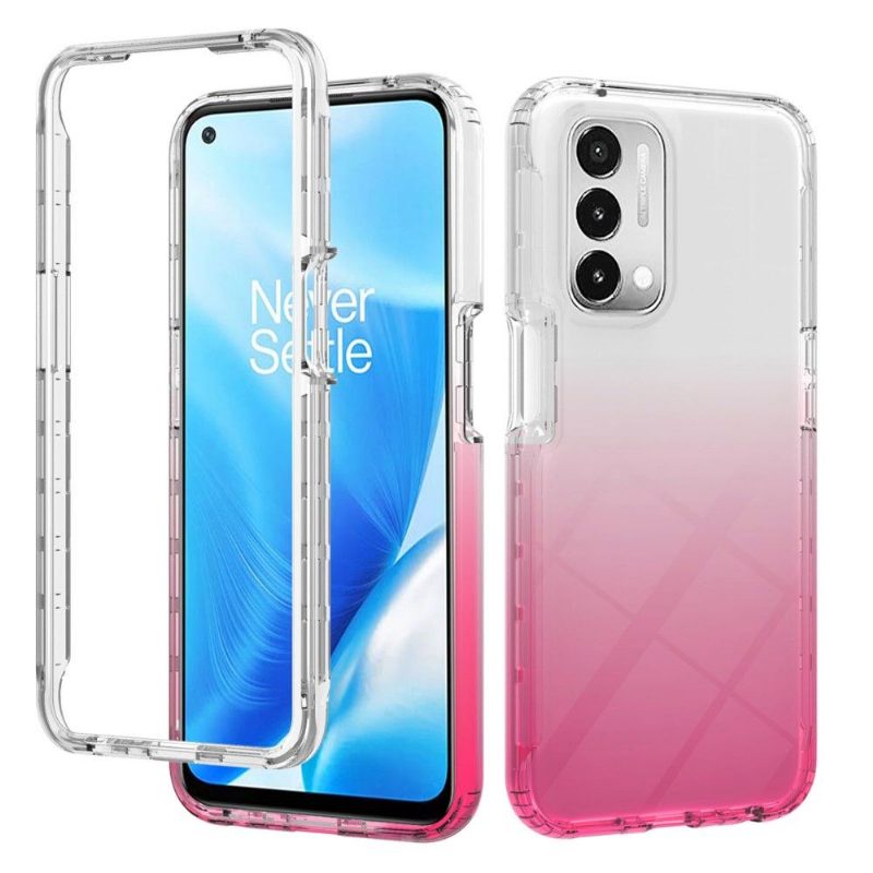 Kuori Oppo A74 5G / A54 5G Suojakuori Clear Gradient Iskunkestävä