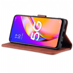 Nahkakuori Oppo A74 5G / A54 5G Murtumaton Puhelinkuoret Kotelot Flip Azns -kortin Haltija