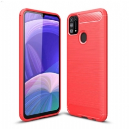 Case Samsung Galaxy M31 Joustava Harjattu Tehoste