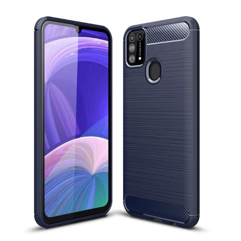 Case Samsung Galaxy M31 Joustava Harjattu Tehoste