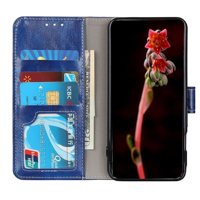 Flip Case Motorola Edge 20 Hemming Ylelliset Nahkatehosteompeleet