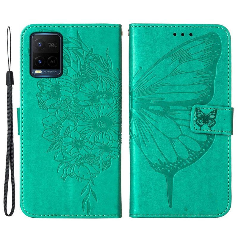 Kotelot Vivo Y21s Butterfly Design