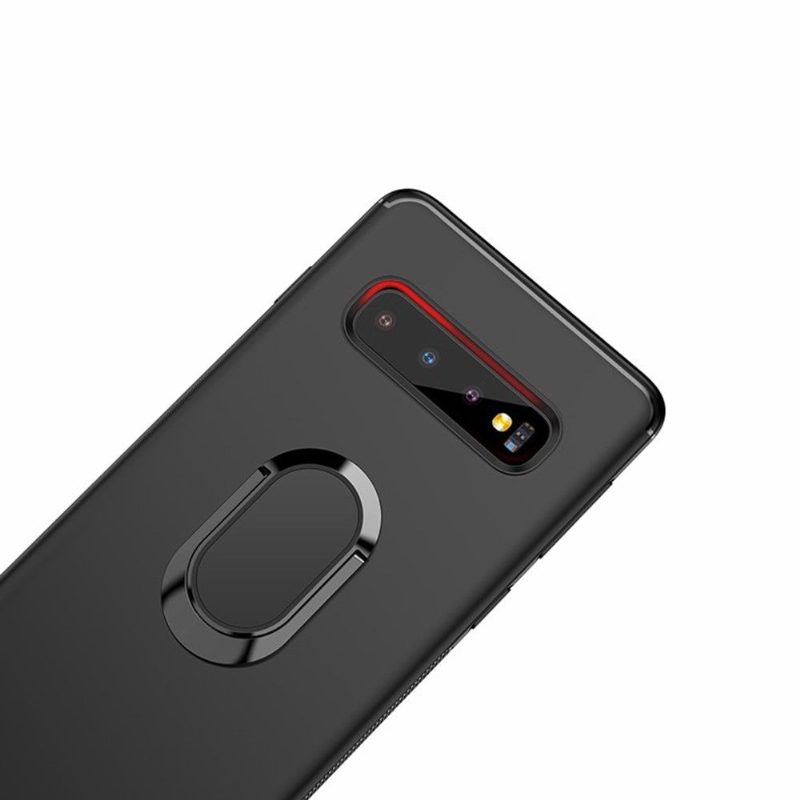 Case Samsung Galaxy S10 Mattaefekti Magneettitelineellä