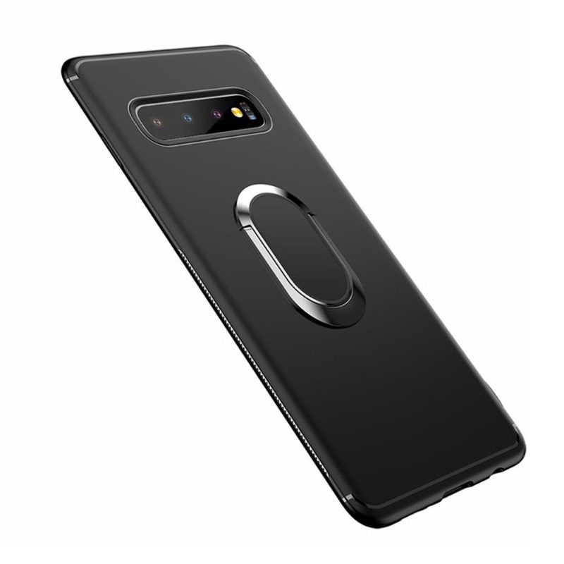 Case Samsung Galaxy S10 Mattaefekti Magneettitelineellä