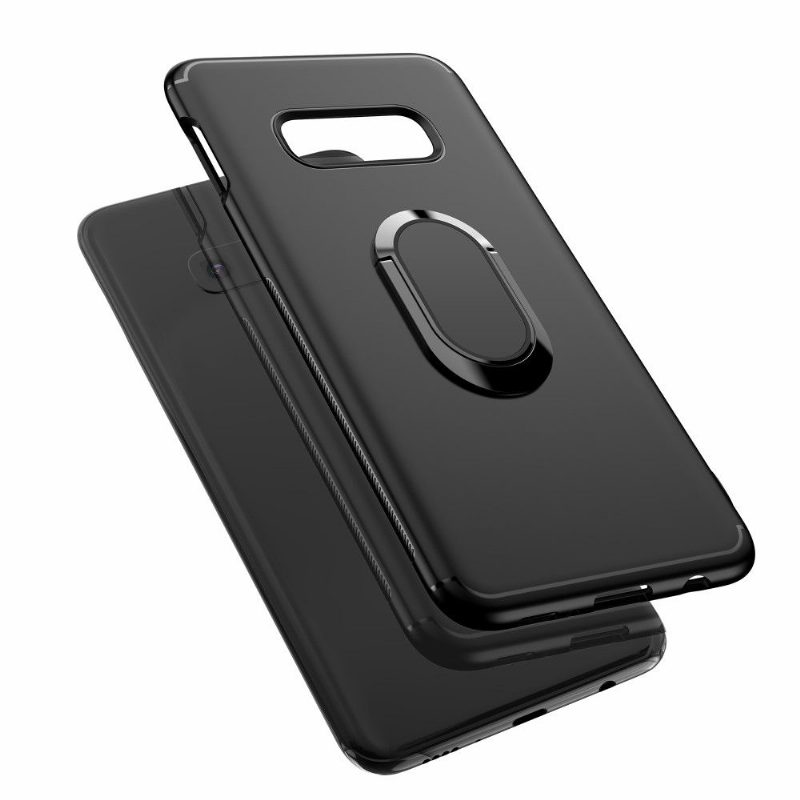 Case Samsung Galaxy S10 Mattaefekti Magneettitelineellä