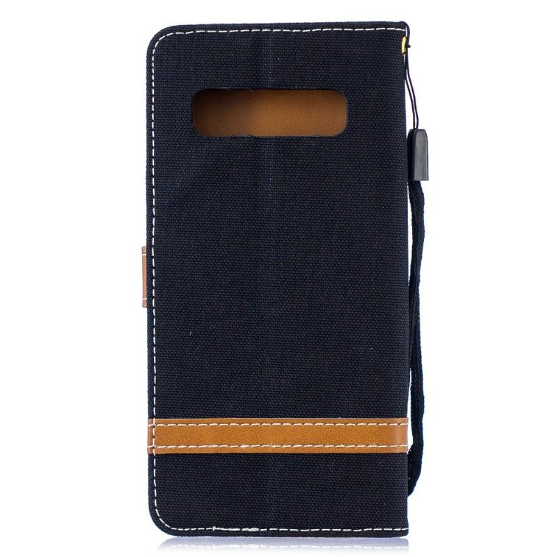 Flip Case Samsung Galaxy S10 Hemming Kangaspäällinen