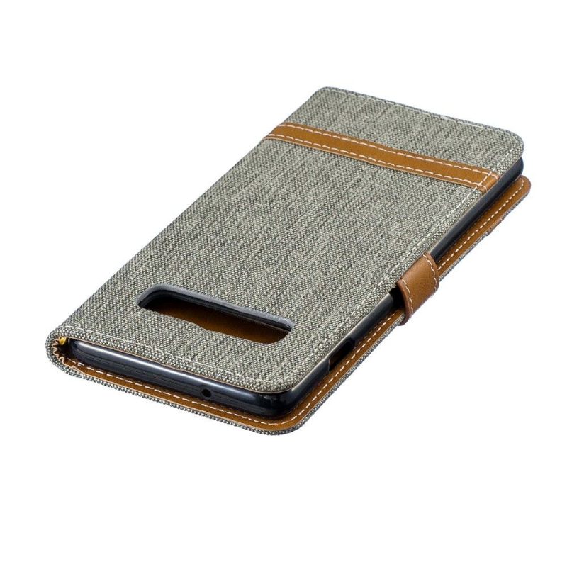 Flip Case Samsung Galaxy S10 Hemming Kangaspäällinen