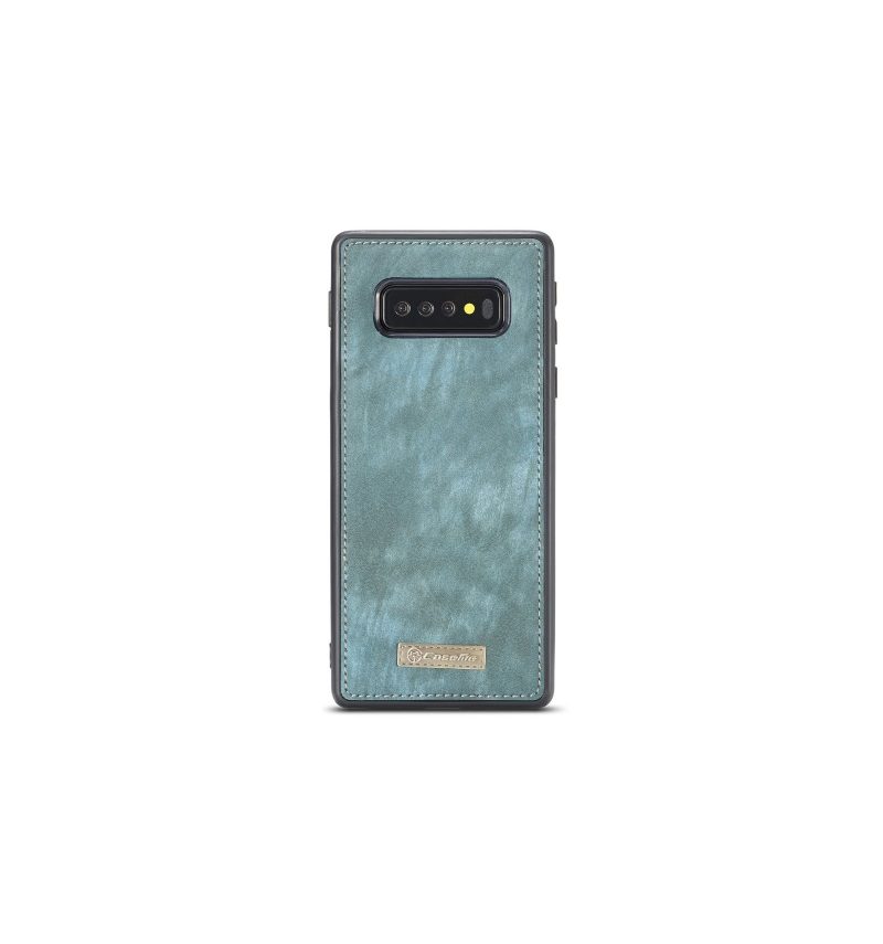 Kuori Kuoret Samsung Galaxy S10 Suojakuori Lompakkokotelo Ja Vihreä Kotelo