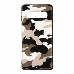 Kuori Samsung Galaxy S10 Alkuperäinen Military Camouflage Gel