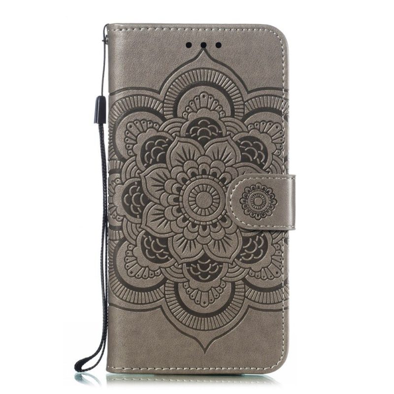 Kuoret Honor 20 Pro Kotelot Flip Folio Mandala Kaulanauhalla