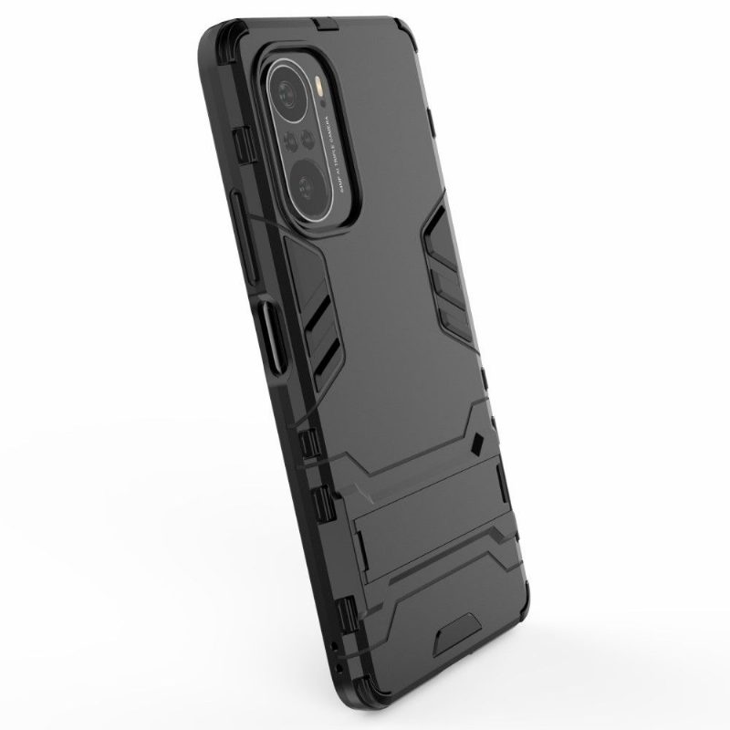 Case Xiaomi Mi 11i / Poco F3 Cool Guard Integroidulla Jalustalla