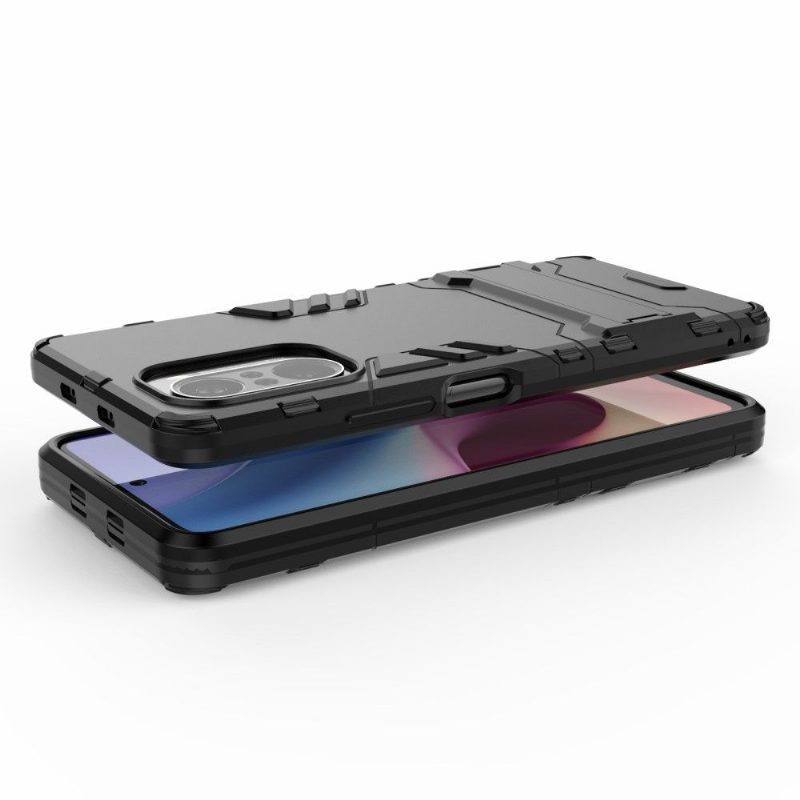 Case Xiaomi Mi 11i / Poco F3 Cool Guard Integroidulla Jalustalla