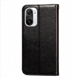 Flip Case Xiaomi Mi 11i / Poco F3 Hemming Kotelot Flip Flap-korttipidike