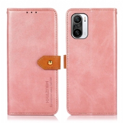 Kotelot Xiaomi Mi 11i / Poco F3 Khazneh Bicolor Keinonahka